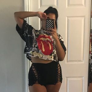 Rolling Stone Crop top